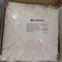 AELS Faux Fur Striped Office Chair Cover, Desk Chair Cover Computer Office Chair Covers - Fits Desk Chair/Armchair, Soft Breathable Fabric - Washable & Removable for Home & Office, Beige