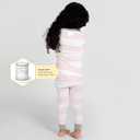 Burt's Bees Baby Girls' Pajamas, 2-Piece Long Sleeve Tee and Pants Organic Cotton PJ Set