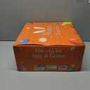 Olixmlya 500 PCS 2.4" Fillable Plastic Easter Eggs, Empty Easter Eggs Colorful Plastic Eggs Bulks Easter Basket Stuffers Hunt Easter Party Favor for Kids Teens Boys Girls