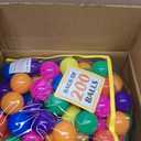 Ball Pit Balls for Toddlers: 50 100 200 Colorful Non-Toxic Balls with BPA-Free, Phthalate-Free, Crush-Resistant Polyethylene Plastic, 2.2 Inches, Perfect Toy for Boys and Girls Play