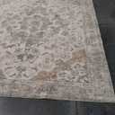 8x10 Area Rugs Living Room: Washable Boho Large Neutral Vintage Soft Rug Stain Resistant Farmhouse Non Slip Indoor Floor Carpet for Bedroom Nursery Kids Playroom Office Dining Room Home Decor