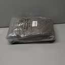 BEQHAUSE Stair Treads Non Slip Stair Runners Step Carpet Mat for Wooden Steps Indoor Machine Washable 28inX9in Edging Polyester Soft Stair Rugs for Kids Elders Pets with TPE Backing(Black,4pcs)