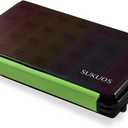 Sukuos Weekly Pill Organizer 7 Day 4 Times a Day, Moisture-Resistant Large Daily Pill Box Medicine Cases for Vitamin/Fish Oil/Supplements (Black)