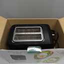 Cuisinart CPT-122BK 2-Slice Compact Plastic Toaster, Slots for Bagels & Bread, 7 Shade Settings, Cancel/Defrost/Reheat Functions, Removable Crumb Tray, Small Kitchen Appliance for Home & Office, Black
