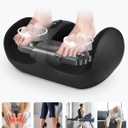 Nekteck Foot Massager with Heat & Foot Roller, Shiatsu Calf Leg Massager for Circulation and Neuropathy Pain Relief for Feet Care Home Office Gadgets Relaxing Massage Tools Gifts for Women Men Mom Dad