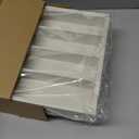 Amylove 2 Pcs Sunglass Organizer Trays Glasses Stackable Jewelry Trays Sunglass Organizer Display Box(8 Grids,Beige)