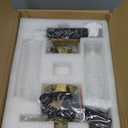 Gold Battery Operated Wall Sconce Set of 2, Wireless Wall Sconces with Remote Control, Rechargeable 3000K Dimmable Wall Light for Bedroom Living Room Bathroom Hallway Entryway Stairwell, Gold, 2 Pack