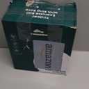 Trideer Exercise Ball for Office Desk, Yoga Ball Chair to Relieve Back Pain, Stability & Fitness Ball Seat with Base, Home Gym Core Workout, Abs, Stretching & Therapy (L(23-26ines/58-65cm), Black)