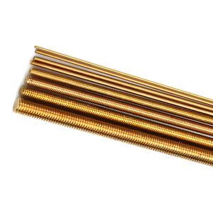 3 x Smartsails 2PCS M2 x 250mm Brass Fully Threaded Rod, Right Hand Threads