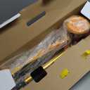 ChromeWheels Mini Scooter for Toddlers, Deluxe 3-Wheeled Scooters for Kids, 4 Adjustable Height Glider with Kick Scooters, Lean-to-Steer with LED Light-Up Wheels for Ages 3-6 Girls Boys (Yellow)