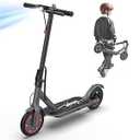 WERHY Foldable Kids Electric Scooter, 350W Motor, Max 12/ 16Miles Long Range, 19 MPH Max Speed, 8.5" Solid Tire, Lightweight Foldable E-Scooter with Dual Braking, Digital Display, Cruise Control