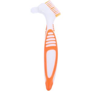 POPETPOP Turtle Shell Cleaning Brush Double-Sided Design with Flexible Bristles for Effective Mud and Dirt Removal on Aquatic Tortoise Shells and Aquarium Pets 6.29X1.96X0.59In