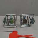 Mole Trap Scissor 2 Pack, Upgraded Mole Traps for Lawns That Kill Best, Galvanized Steel Mole Killer, Easy Step Setup