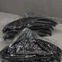 IEOKE Velvet Hangers, 50 Pack No Shoulder Bumps Ultra Thin Space Saving 360 Degree Swivel Heavy Duty Hook Durable Hanger for Suit Sweaters Coat Jackets Shirts Dresses (50 Pack, Black/Silver) (Standard)