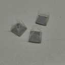 Clear Square Chair Leg Floor Protectors for Hardwood, Furniture Legs Caps, 16Pcs, Fit:2" - 2 1/4"