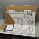 Easy Playhouse Gingerbread House - Kids Art & Craft for Indoor Fun, Color Favorite Holiday Sweets & Winter Friends Decorate & Personalize a Cardboard Fort, 32" X 26. 5" X 40. 5"