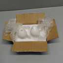 Ceramic Bird Toilet Bolt Covers Decorative Toilet Bolt Caps,Set of 2 Toilet Caps for Bottom of Toilet, Toilet Screw Cover Caps for Bolts Bathroom Decor Acessories, Easy Installation (White)