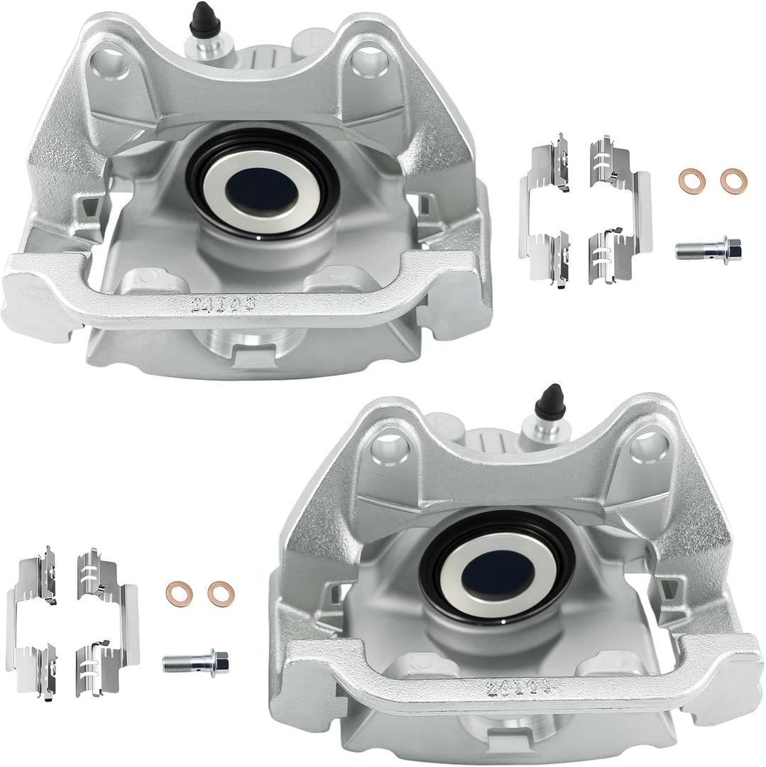 Rear Disc Brake Calipers Kit 18B5030+18B5031 Replacement for 2007-2018 Chevy Silverado 1500, 2007-2020 Tahoe, 2007-2014 Suburban 1500, 2007-2018 GMC Sierra 1500, 2007-2019 Yukon, 2015-2019 Yukon XL