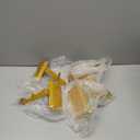 Zhengmy 4 Pack Christmas Stocking Holder for Mantel Fireplace Metal Stocking Hangers Hanging Hooks Heavy Duty Weighted Stock Holder Bases for Xmas Shelf Fireplace Stair Decor(Gold)