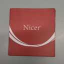 Nicer CD/VCD/DVD Player Cleaner Kit, Laser Lens Cleaning Disc with Double Brush Cleaning System, NS-1