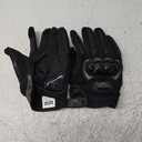 COFIT Motorcycle Gloves Breathable, Touchscreen Motorbike Gloves Anti-Slip with Good Grip Hard Knuckles Protection for Men Women Motocross, BMX ATV MTB Cycling, Road Racing - Black XXL