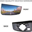 Right Passenger Side Mirror Replacement for Chevrolet Chevy Express 1500 2003-2014 Express 2500 3500 2003-2017 for GMC Savana 1500 2003-2014 Savana 2500 3500 2003-2017 Rear View Mirrors Glass
