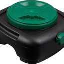 Scepter AM07029 7.3 Quart Oil Drain Pan with Lid, Filter Drain Screen, and Pour Spout for Automotive Fluids Including Engine Oil, Anti-Freeze, Transmission Fluid and More, 12" x 12-3/4" x 5.6"