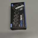 DOACE Voltage Converter US to Europe 350W Convert 220V to 110V for Curling Iron Straightener Shaver, Cordless Converter for European Travel with 2 USB A & 2 USB C Ports Charging (White)