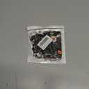 ID Badge Holder with Retractable Lanyard, Badge Holders Reel with 360 Degrees Rotate Carabiner Clip for Women, Teachers, Nurses, Doctor,Students, Office(Wildflower Night)