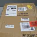 AWTATOS Shoe Rack, 6 Tier Shoe Storage Cabinet with Door, 32 Pair Shoe Organizer Shelves for Closet Hallway Bedroom Entryway, White