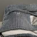 Bedsure Electric Blanket Queen Size - Dual Control Heated Blanket Queen, Fast Heating with 10 Time Settings & 10 Heat Settings, Warm Gift for Grandma (84x90 inches, Gray)