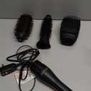 REVLON 3-in-1 Multi-Styler, Blow Dryer Brush, Blowout and Hair Straightener Brush in One to Dry, Curl, Smooth, Shape and Volumize Hair for Gorgeous Salon Blowouts (Red/Black)