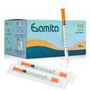 Lab Liquid Measurement 30G 1cc/ml, 1/2" 12.7 mm Pack of 100 Individually Wrapped