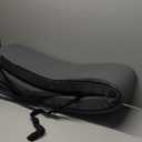 Outdoor Bench Cushions 60 x 18 x 2 Inches, Thick Waterproof Fade Resistant Patio Furniture Cushions, Non-Slip Bench Pad with Removable Cover and Ties for Garden Porch Swing Sofa Settee, Light Grey