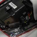 LED Tail Lights Assembly Compatible with 2013-2018 Dodge Ram 1500 2500 3500 Sport, Rear Light Taillights Replacement # 68093081AB 68093081AC (Black Border)