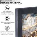 18x36 Frame Set of 3 Black Engineered Wood Horizontally/Vertically