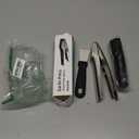 JGNYMG Garlic Press Stainless Steel，Premium Garlic Mincer Tool，Heavy Duty Professional garlic grinder, No Need to Peel Garlic Ginger Crusher，Easy Clean, Dishwasher Safe & Rust-Proof