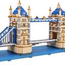 Building Blocks Set, London Tower Bridge Model Micro Mini Blocks, 3800 PCS Architecture Model Kits