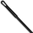 SPARTA Fiberglass Broomstick Replacement Broom Handle with Acme Threaded Tip for Industrial Cleaning Tools, Fiberglass, 60 Inches, Black (1)