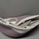 Comfy Cubs Rope Diaper Caddy Organizer 8.5" x 15" x 8" - Large Baby Diaper Basket with 3 Spacious Compartments - Stylish Cotton Baby Caddy Organizer for Diapers, Wipes & Essentials - Mauve