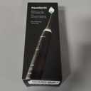 Aquasonic Black Series Ultra Whitening Toothbrush ADA Accepted Electric Toothbrush- 8 Brush Heads & Travel Case 40,000 VPM Electric Motor & Wireless Charging - 4 Modes w Smart Timer (Pack of 1)