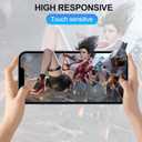 [3+3 Pack Glass Screen Protector for iPhone 16 with Camera Lens Protector, 6.1 Inch HD Clear Tempered Glass Film for iPhone, Anti-Scratch, Bubble Free, Case-friendly