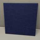 WALLHERO Office Cork Board, 59"x36" | 15 Pack | Felt Tiles for Wall, Tac Board, Large Felt Board, Wall Protector for Dart Board, (Blue Slats)