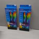 2 Pack of Enbrighte VIBE WiFi USB-Powered LED Color-Changing Gaming Light Bars,