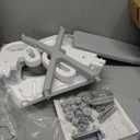 Primlect Potty Training Seat, 2-in-1 Toddler Toilet Seat with Step Stool, Ultra-Stable Potty Chair Attachment, Adjustable Seat and Step Ladder, Non-Slip Design, Splash Guard for Boys and Girls(Grey) (Gray)