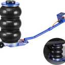 VEVOR Air Jack, 3 Ton/6613 lbs Triple Bag Air Jack, Airbag with Six Steel Pipes, Lift Up to 17.7 inch/450 mm, 1-6 s Fast Lifting Pneumatic with Long Handle & Rubber Pad for Cars, SUVs, Pickup Trucks