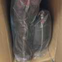 Deluxe Front Replacement Cushions for Club Car DS 2000.5-up, Backrest Golf Cart Front Seat Assembly, Factory Style Seat Bottom & Back Cushions Kit Waterproof (Seat Set - Black)