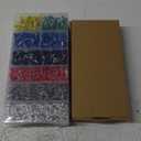 HKS Ferrule Crimping Tool Kit - Square Ferrule Crimper Plier (AWG 23-7) with 1900pcs Wire End-Sleeves Terminals Kit