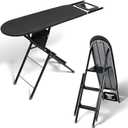Duwee 13" ×39" Ironing Board & Ladder with Iron Rest