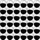 36 Piece Pirate Captain Eye Patches - Black Felt Single Eye Patch for Kids & Adults - Halloween, Cosplay & Party Supplies